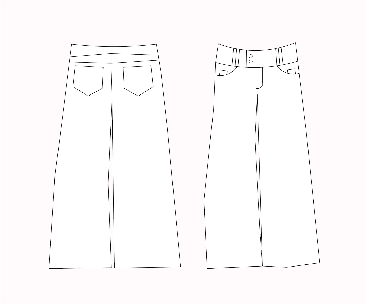 Sally Jeans Sewing Pattern