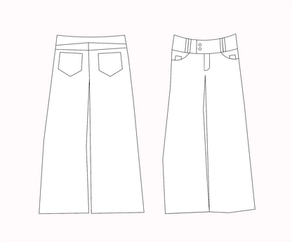 Sally Jeans Sewing Pattern